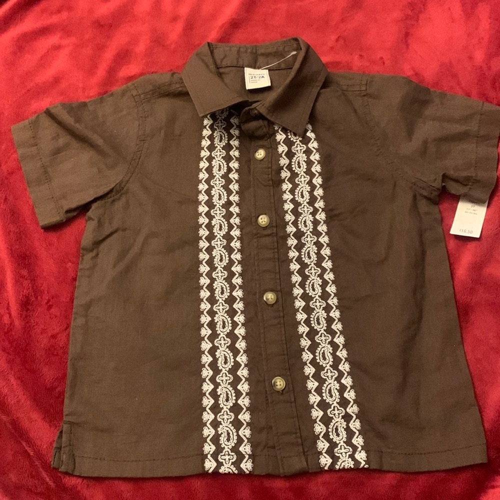Old Navy Boys Button-Down Shirt 2T